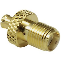 TRU Components 1579350 MCX-Adapter MCX-Stecker - SMA-Buchse 1 St.