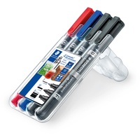 Staedtler Lumocolor 348 SWP4 Permanentmarker Sortiert (Farbauswahl nicht möglich)