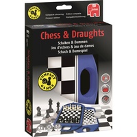 JUMBO Spiele Schach & Dame Reisespiel