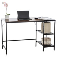 CLP Schreibtisch Oviedo schwarz/braun