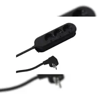 Bachmann Steckdosenleiste 1,5 m Schwarz 3 St.