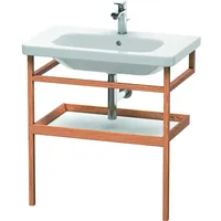 Duravit Handtuchhalter mit Ablage 74 cm DuraStyle Weiß matt-Nussbaum