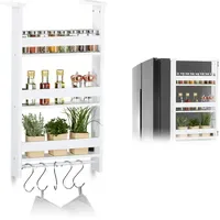 Relaxdays Gewürzregal Hängeregal für Kühlschrank 74 x 42 x