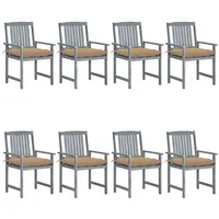 VidaXL Gartenstuhl 57 x 57 x 92 cm braun