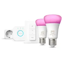 Philips Hue White & Color Ambiance Starterset 2x E27