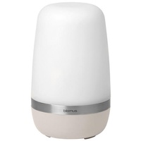 BLOMUS Led-Tischleuchte, Beige, Metall, Kunststoff, zylindrisch,zylindrisch, 15.3 cm, aufladbar