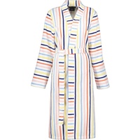 CAWÖ Bademantel 3343 weiß-multicolor L