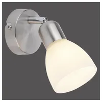 Just light. Leuchten Direkt Spot Karo 1-flammig, stahl
