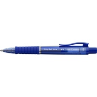 Faber-Castell Poly Ball View XB Kugelschreiber blau