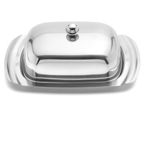 Weis Butterdose, Edelstahl, Silver, 1 - Pack