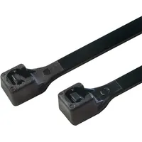 Logilink Kabelbinder, Leiter-Kabelbinder Nylon schwarz, 100 Stück, Länge: 150