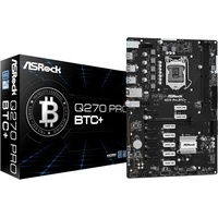 ASRock Q270 Pro BTC+ (LGA 1151, Intel Q270, ATX),
