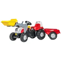 Rolly Toys rollyKid Steyr 6165 CVT inkl. Trailer und