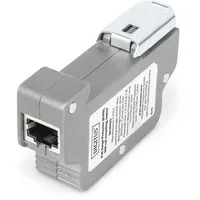 Digitus PoE Überspannungsschutz (RJ45), DIN-Schienenmontage, Indoor