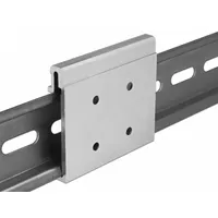DeLock Aluminium Montageclip für Hutschiene