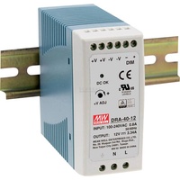 MeanWell Mean Well DRA-40-12 Hutschienen-Netzteil (DIN-Rail) 12 V/DC 3.34A