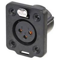 Neutrik NC3FDX-TOP XLR-Steckverbinder Buchse, Einbau Polzahl: 3 1 St.