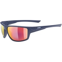 Uvex Sportstyle 230 - blue mat mirror red