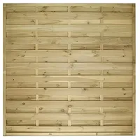 T&J Sichtschutzzaun Maxi-Massiv 180 x 180 cm grün
