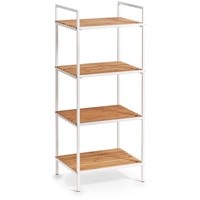 Zeller Standregal mit 4 Ablagen Bambus/Metall 95 cm x