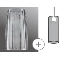 Paulmann URail Lampenschirm Drio Ø 15,2 cm Rauchglas