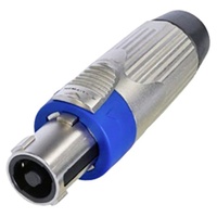 Neutrik NLT4FXX Stecker Silber, Blau 1St.