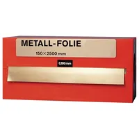 Record Metallfolie D.0,075mm MS MS63 L.2500mm B.150mm