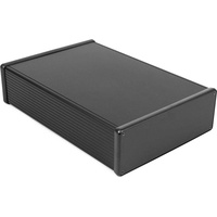 Hammond Electronics 1455U2801BK Universal-Gehäuse Aluminium extrudiert Schwarz (eloxiert) 1St.