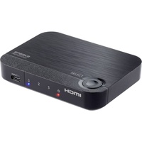 SpeaKa Professional 2+1 Port HDMI-Switch mit zusätzlichem USB-C®-Eingang UHD