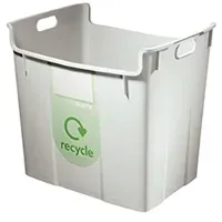Leitz Wertstoffsammelbehälter 40 l Grau