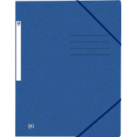 Oxford Eckspanner TOP FILE+ A4, blau