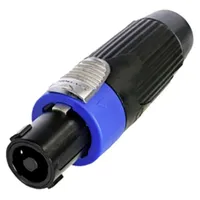 Neutrik NLT4FXXBAG Stecker Schwarz/Blau 1St.