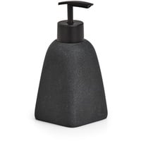 Zeller Seifenspender Dark Stone 220 ml Schwarz