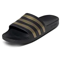 Adidas Adilette Aqua Core Black / Gold Metallic /