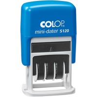 Colop S120 Mini-Dater, Abdruckfarbe schwarz, Datum DEUTSCH, klein