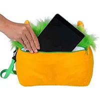 Bookchair Bookmonster Deluxe Luca Lesekissen für Tablet orange/grün/weiß