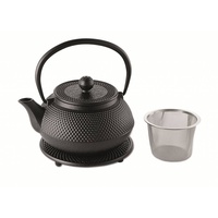 Weis Teekanne Gusseisen 1100 ml + Untersetzer, Maße: 15,5cm