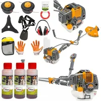 Powermat Rasentrimmer Benzin Motorsense 52ccm Freischneider 6 PS Trimmer