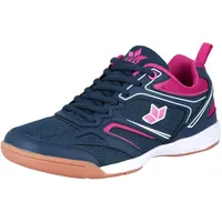 LICO Airsoft Indoor Hallenturnschuh, Marine Pink Weiß, 43