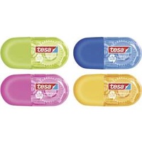 Tesa Korrekturroller ecoLogo® Blau, Grün, Orange Pink, 1 Stück
