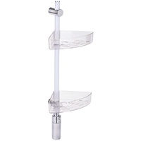 Wenko LED Duscheckregal, 74 cm,
