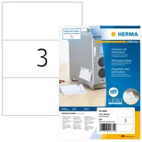Herma Adressetiketten 4664 Weiß 210 x 99 mm 100