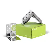 GAH Alberts Schwerlast-Winkelverbinder mit Sicke 90 x 90 x