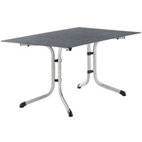 Sieger Klapptisch 140 x 90 x 72 cm graphit/Schiefer