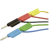 VOLTCRAFT MS 4100S Messleitungs-Set Lamellenstecker 4 mm Lamellenstecker 4