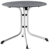 Sieger Boulevard Klapptisch mit Polytec®-Platte. Plattenmaß ca.85 cm Graphit/Schiefer