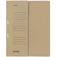 Falken Ösenhefter A4 1/2 Vorderdeckel kfm. Heftung grau