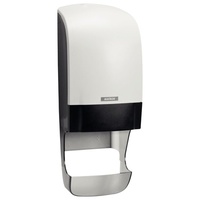 Katrin Toilettenpapierspender 77465 weiß, schwarz Kunststoff