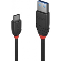 Lindy 36914 0.15m USB 3.2 Typ A Kabel, Black