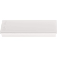 Magnetoplan Rechteckmagnet, 10 Stück, weiß